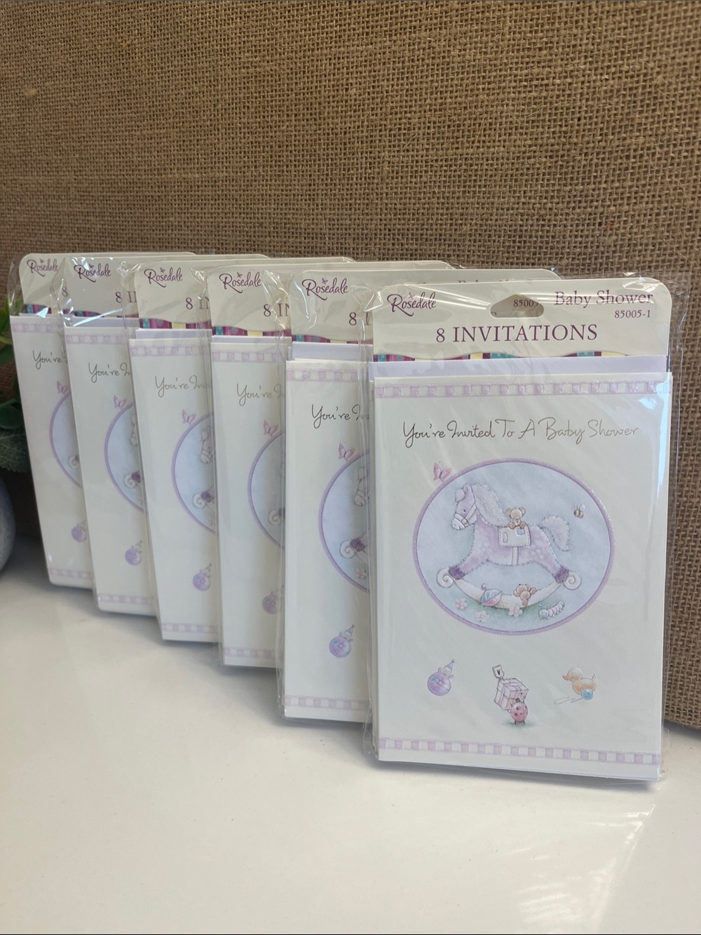 Baby Shower Invitations - 48 Count